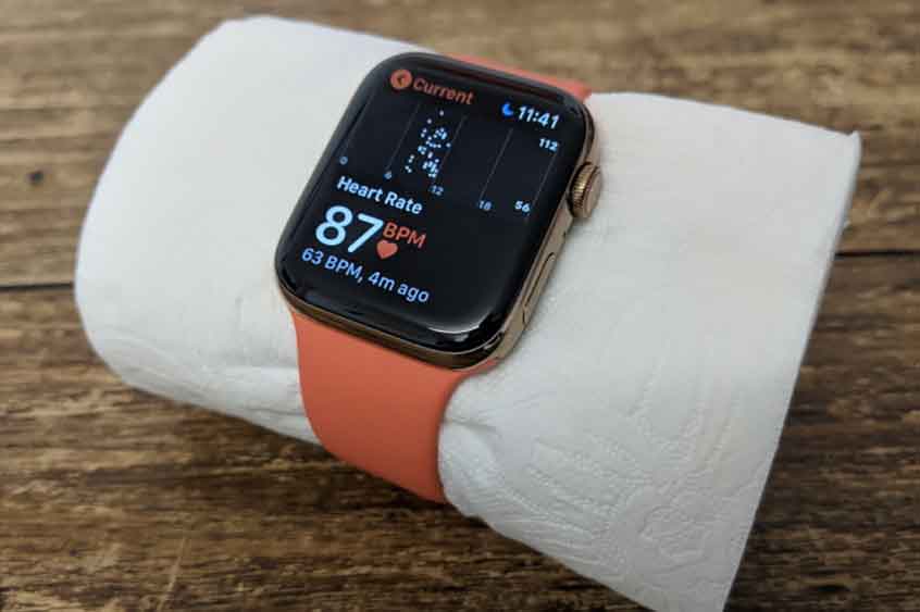 Pourquoi l'Apple Watch calcule-t-il une fréquence cardiaque pour le papier toilette?