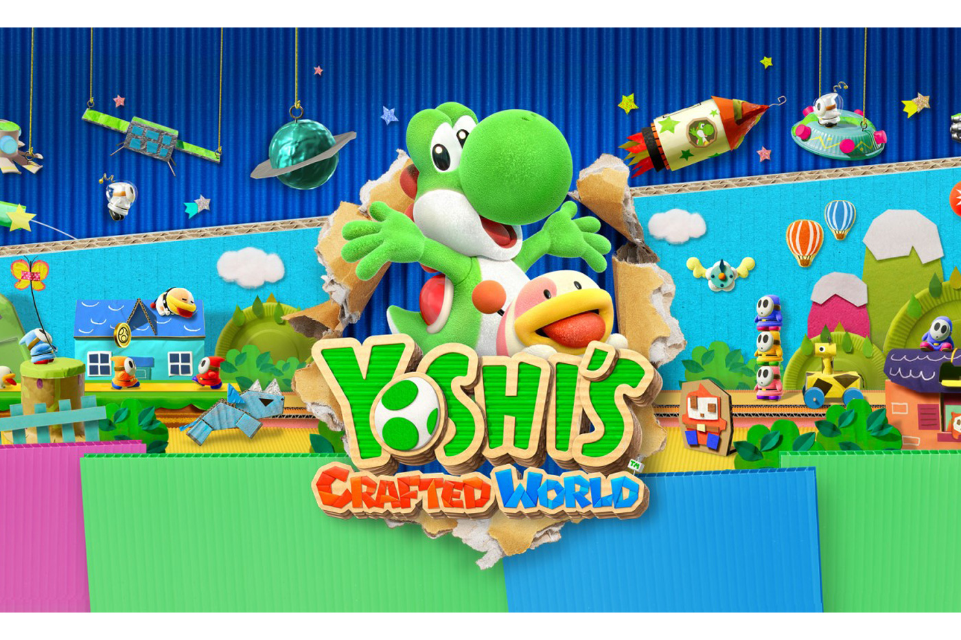 Nous avons joué au … Crafted World de Yoshi sur Nintendo Switch