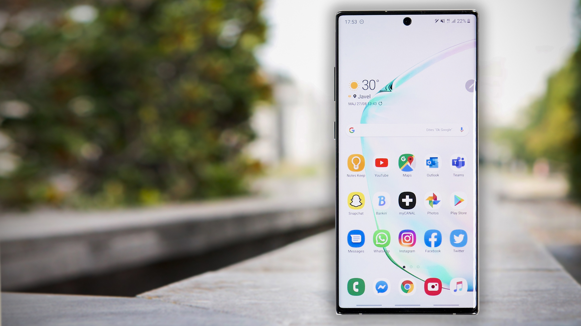 Samsung Galaxy Note 10+ test