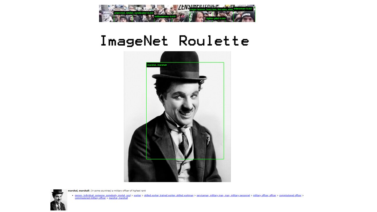 ImageNet Roulette, un projet qui révèle le pire biais de l'IA avec un simple selfie