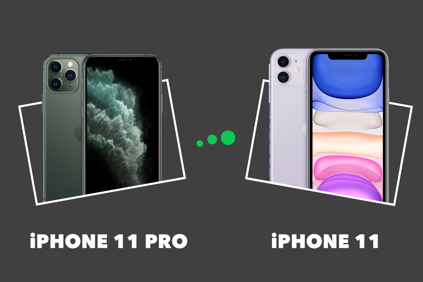 iPhone 11 vs iPhone 11 Pro: comparaison complète et différences