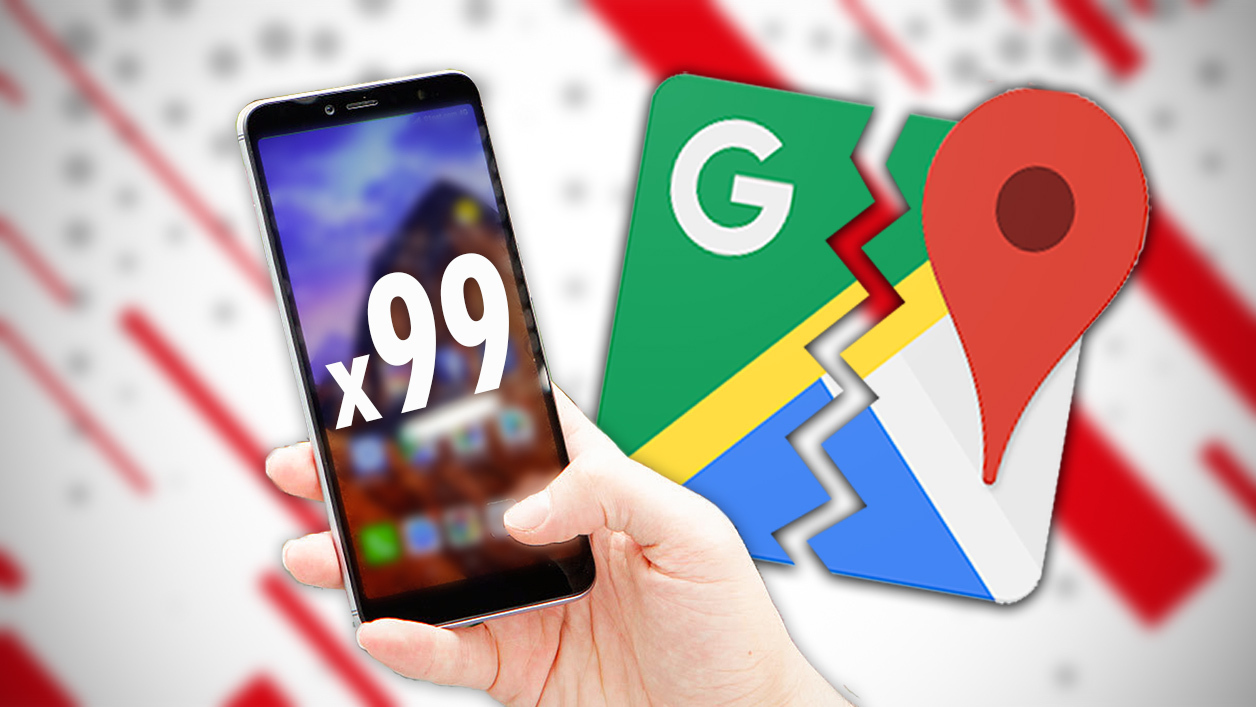 Il loue 99 smartphones et "casse" Google Maps – Tech a Break # 42