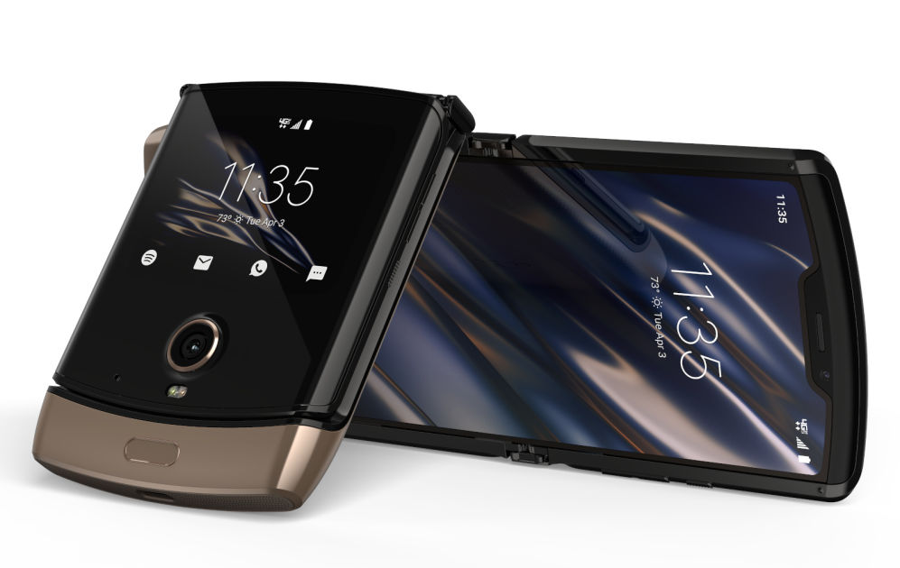 Le Razr de Motorola coûte toujours 1 500 $, mais vous pouvez maintenant l’obtenir en «or blush»
