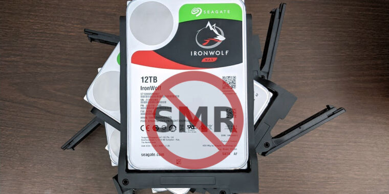 Seagate dit que le stockage en réseau et le SMR ne se mélangent pas