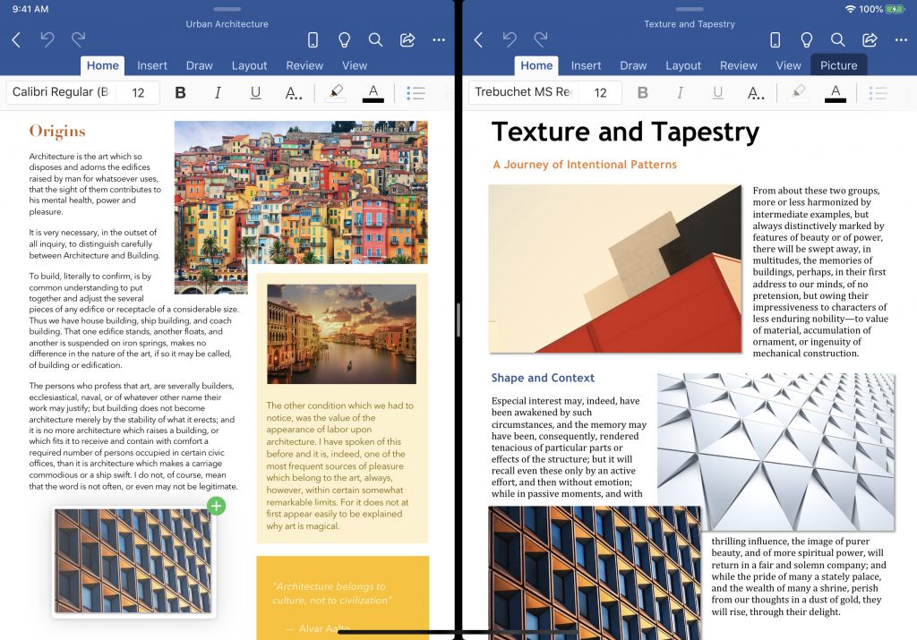 Vous pouvez bientôt ouvrir plusieurs documents Microsoft Word sur iPadOS