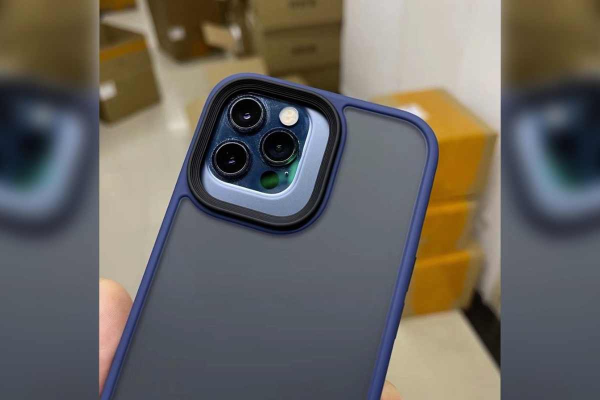 La coque de l’iPhone 13 Pro Max montre un grand module de caméra