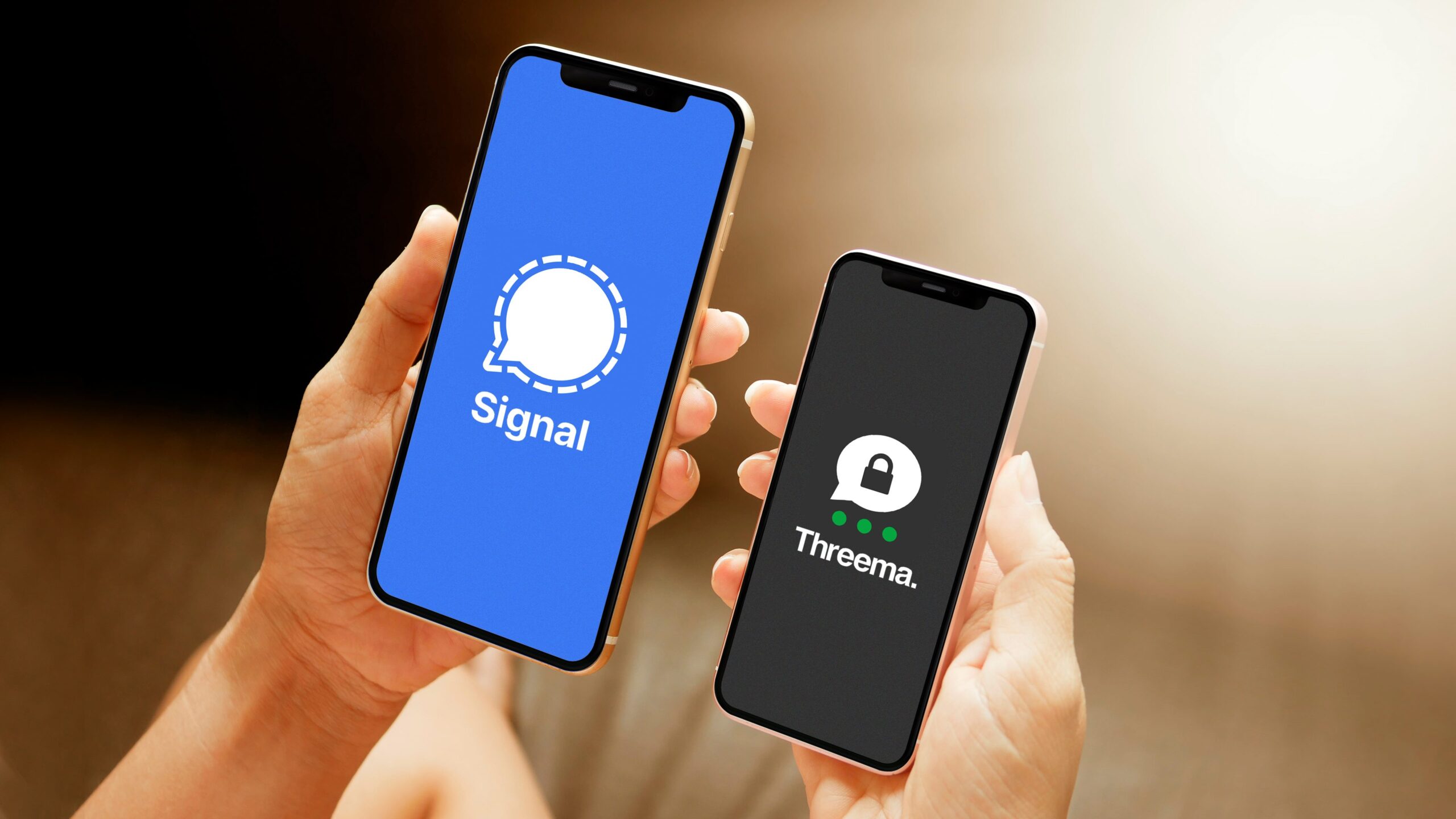 Threema & Signal comparés : Sûr et sécurisé !