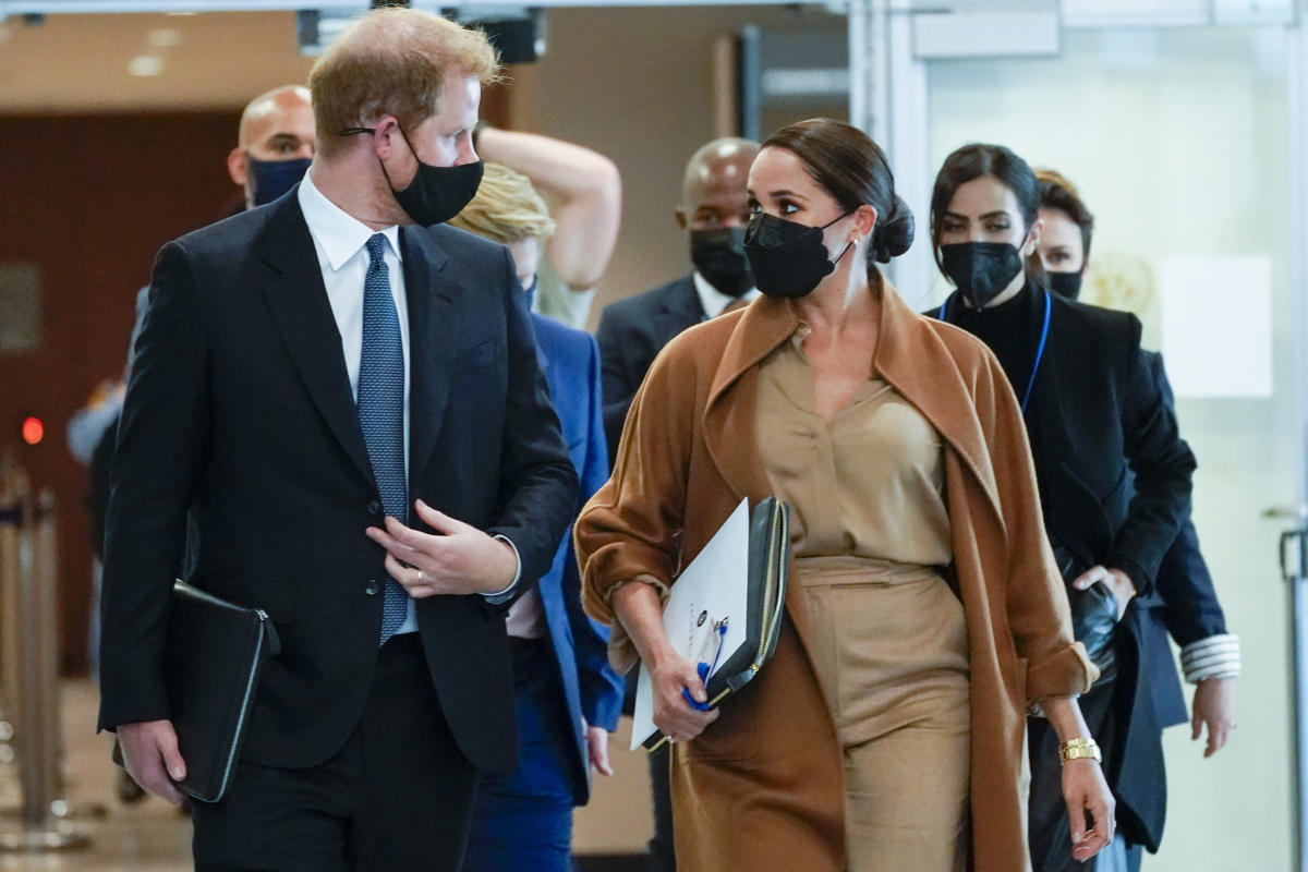 Harry et Meghan visitent l’ONU lors de la réunion des dirigeants mondiaux