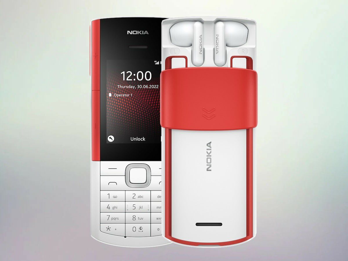 Nokia 5710 XpressAudio long-lasting phone boasts weeks of battery life & earbud storage » Gadget Flow