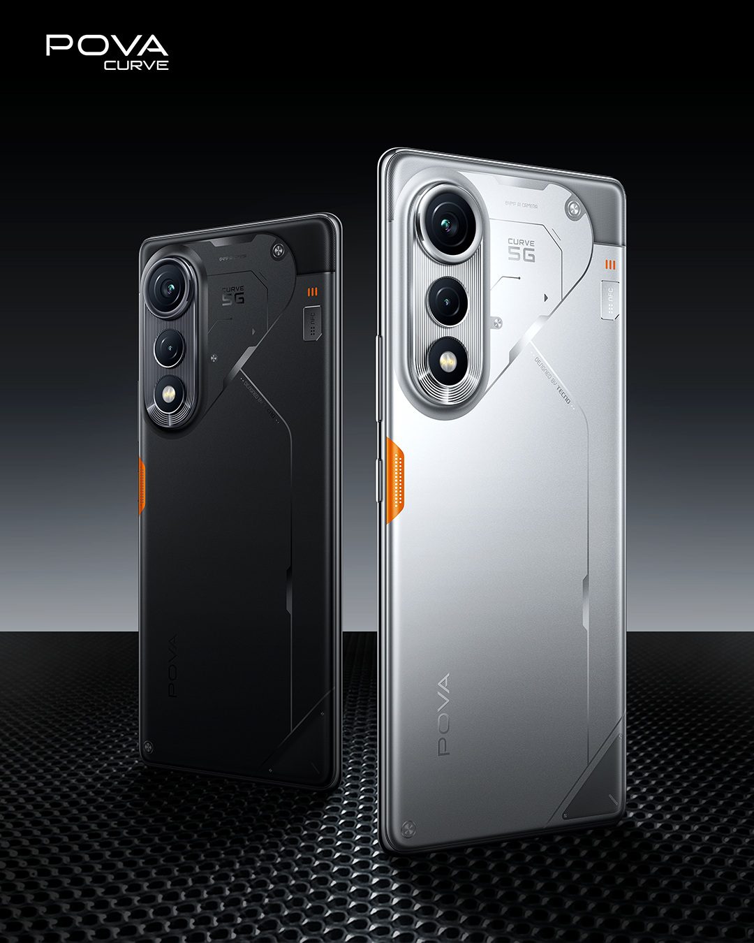 Tecno Pova Curve 5G’s Design, 64MP Principy Camera confirmé avant le 29 mai