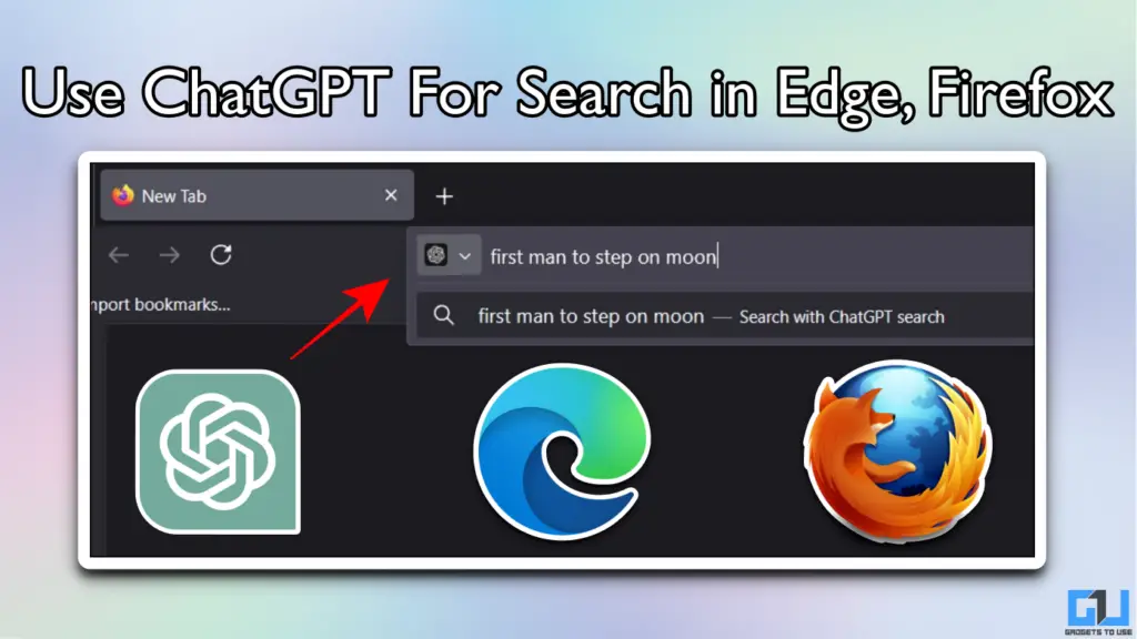 Comment utiliser Chatgpt pour la recherche dans Edge et Firefox