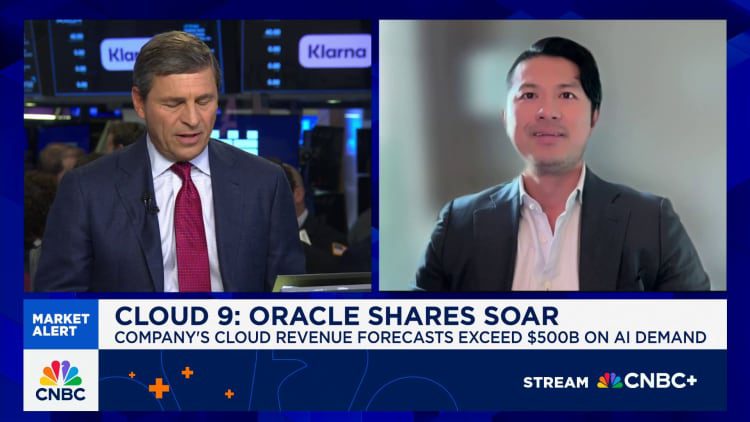 Nvidia, Broadcom, d’autres noms d’IA se rassemblent sur les projections de croissance d’Oracle